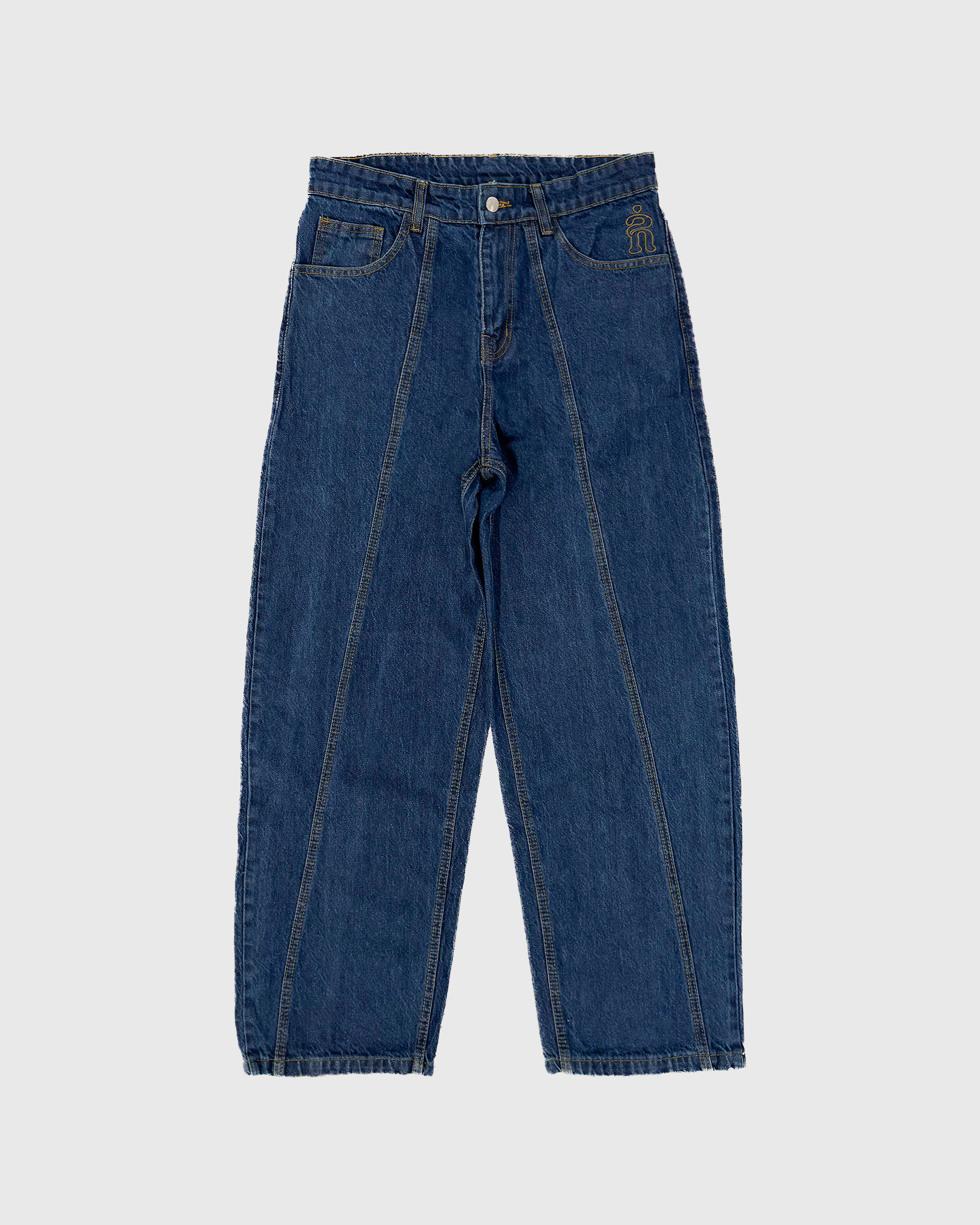 PANELLED DENYM JEANS – Kenwyn