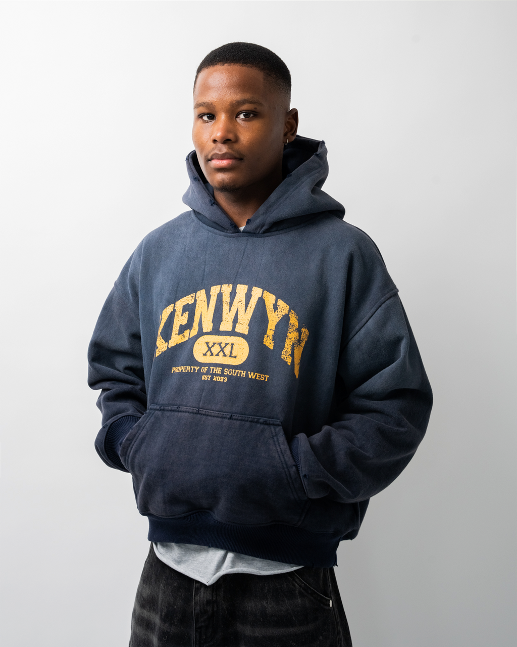 COLLEGIATE PREMIUM WASHED HOODIE