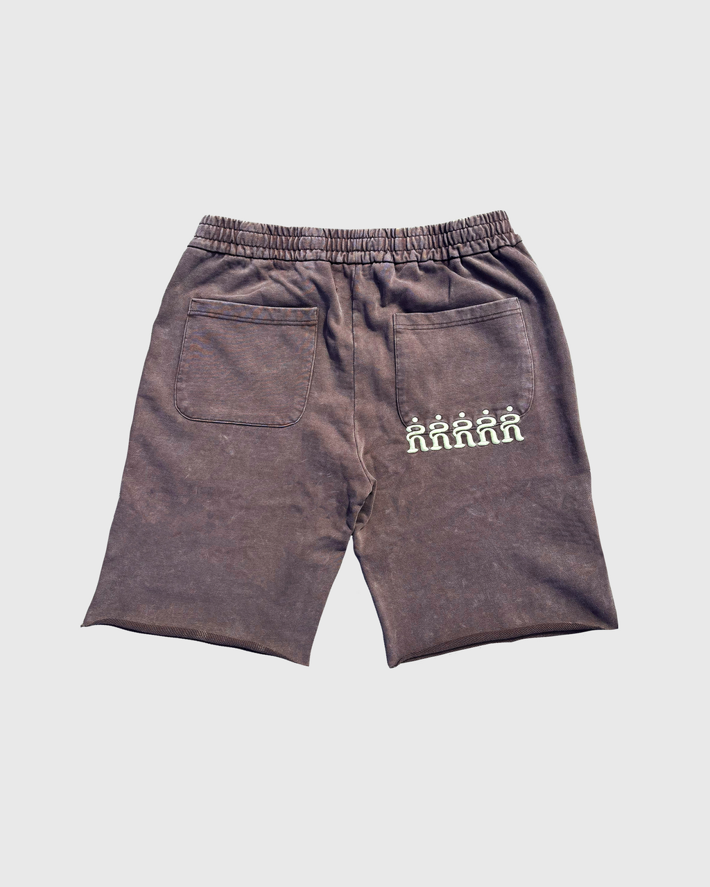 OPEN HEM SWEAT SHORTS