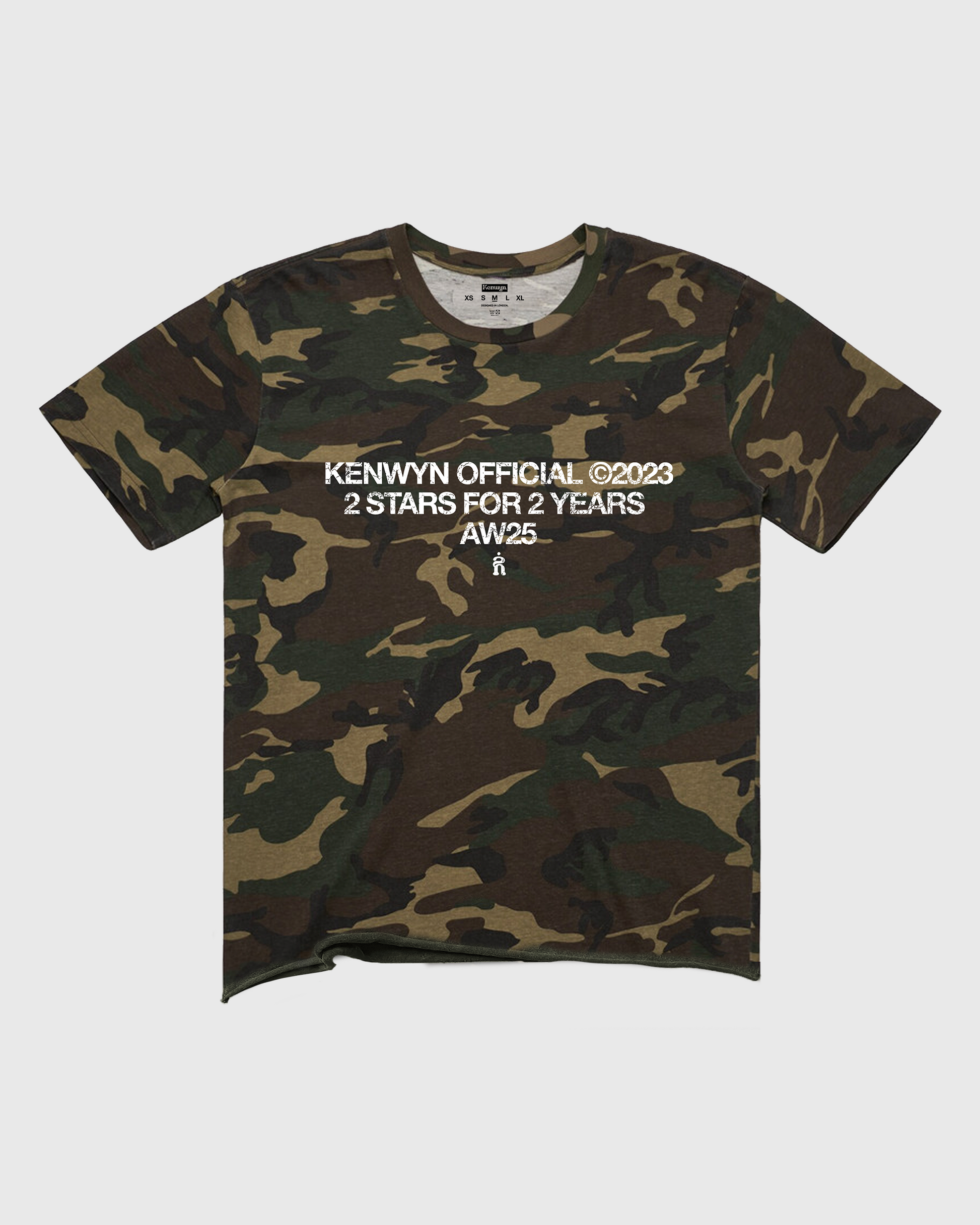 TWO YEAR OPEN HEM T-SHIRT
