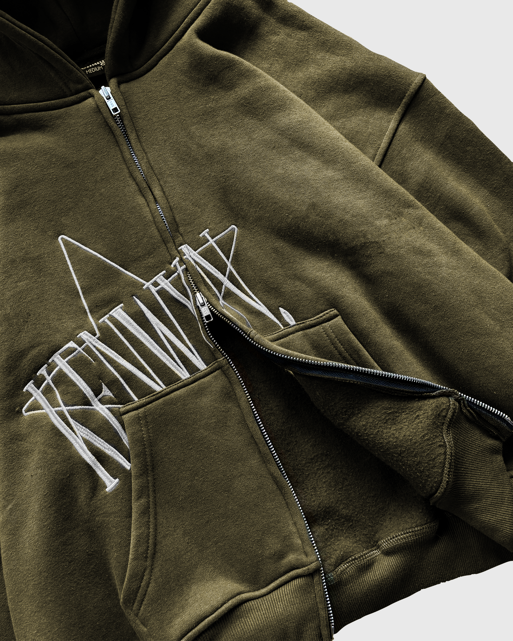 COZY FLEECE ZIP HOODIE