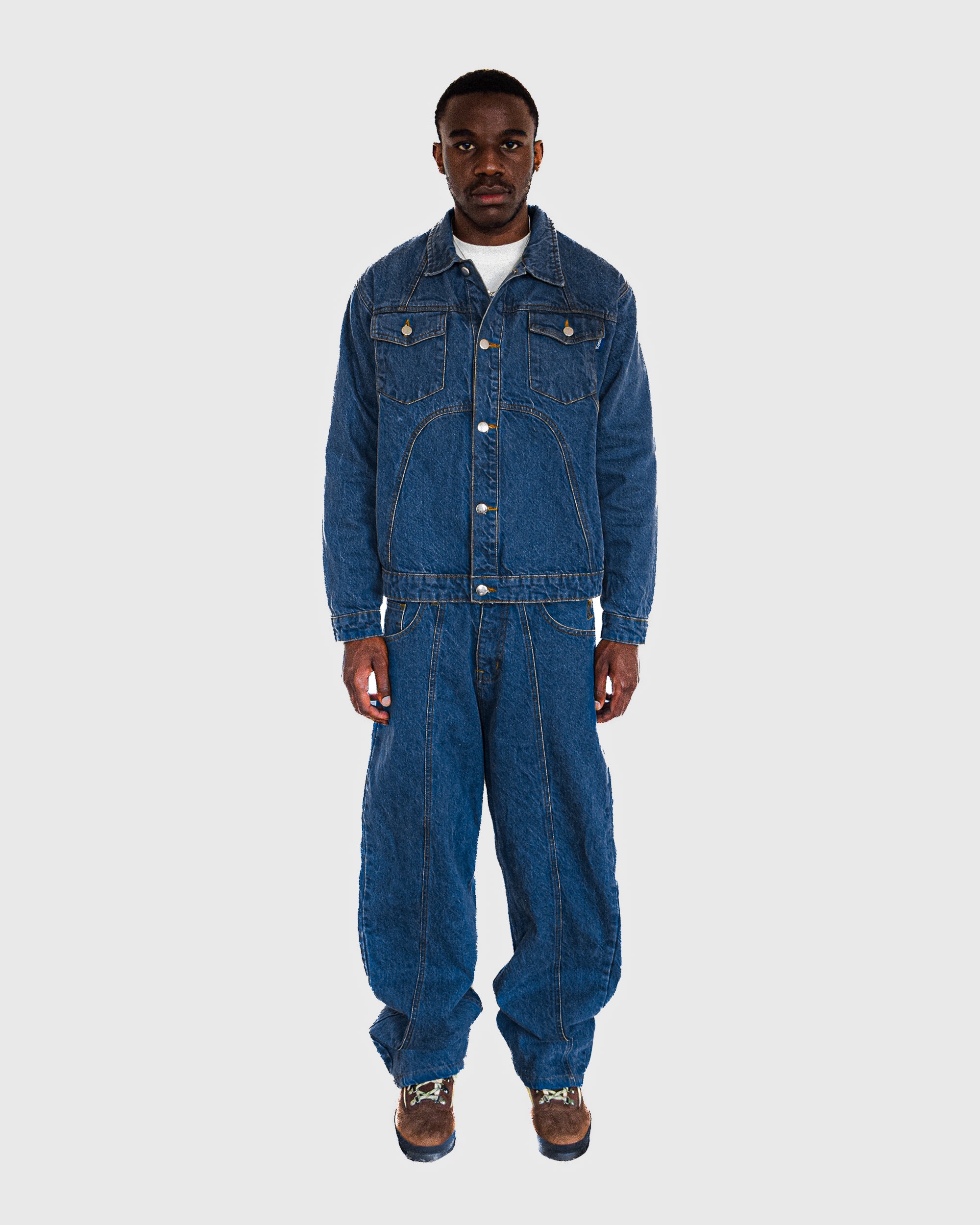 PANELLED DENYM JEANS – Kenwyn