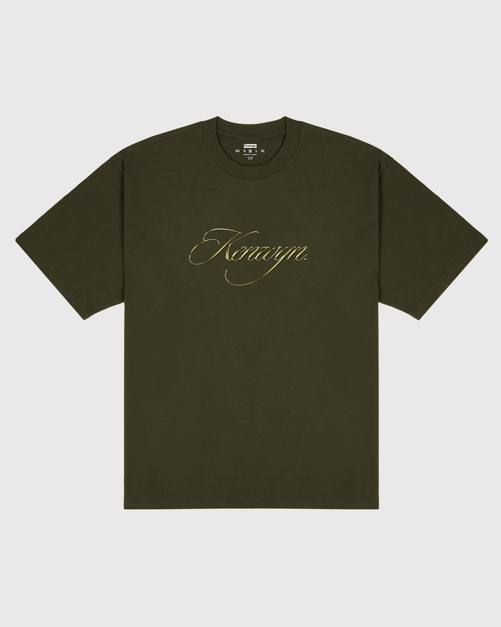 GOLD SCRIPT T-SHIRT