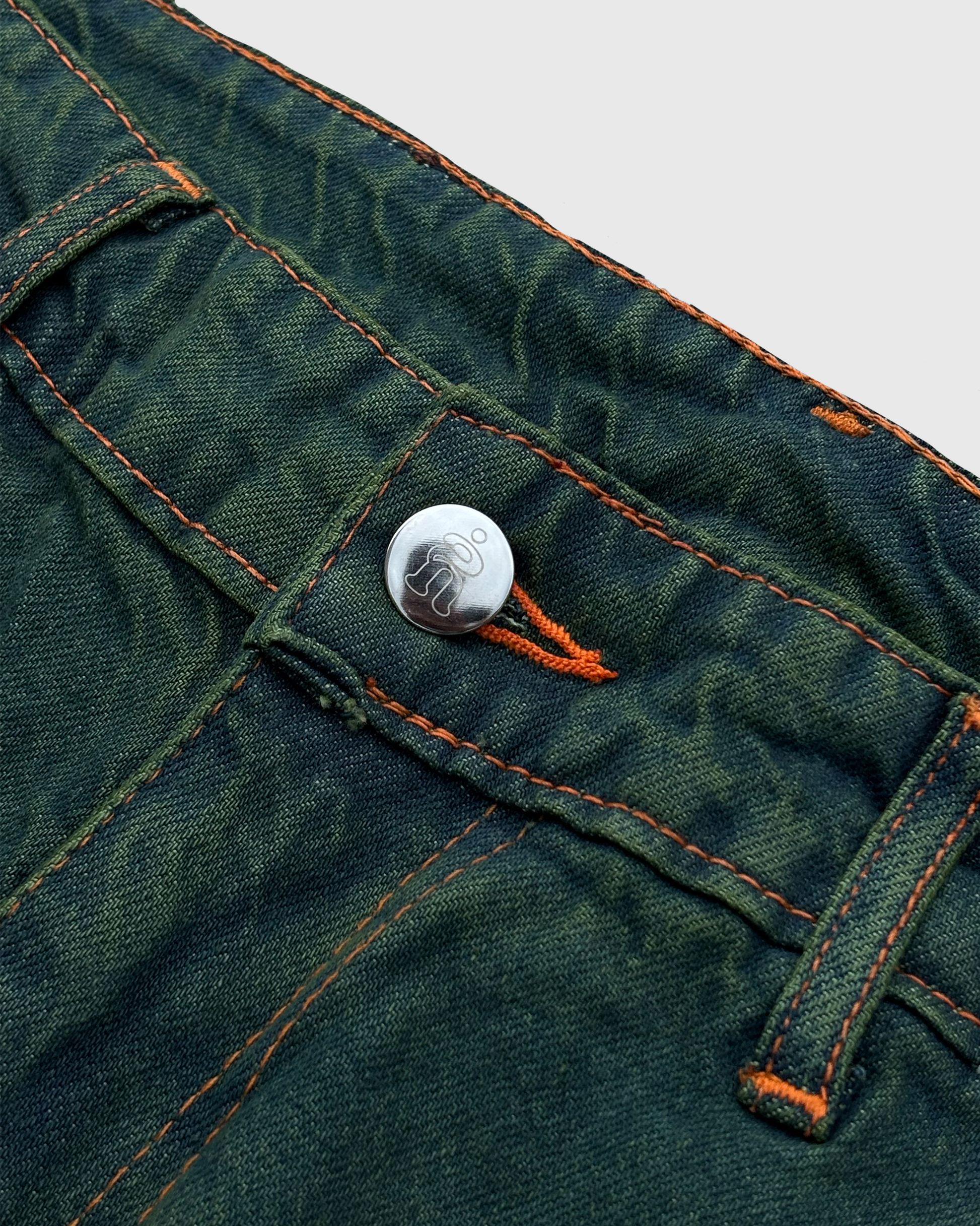 DOUBLE KNEE DENYM JEANS