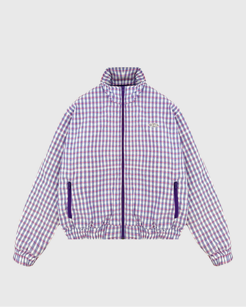 LIGHTWEIGHT QUILT GINGHAM JACKET