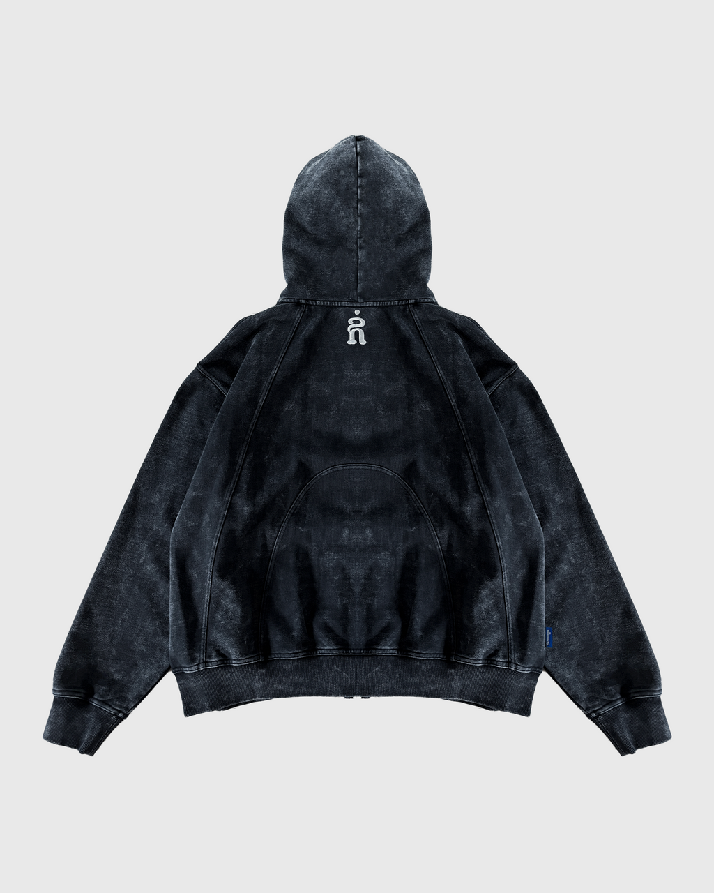 PANELLED ZIP HOODIE